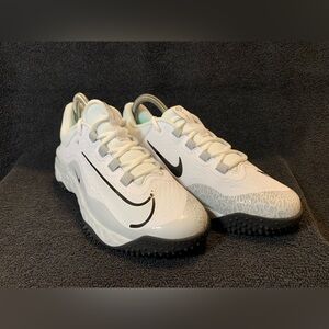 Nike White and Black Athletic Shoes